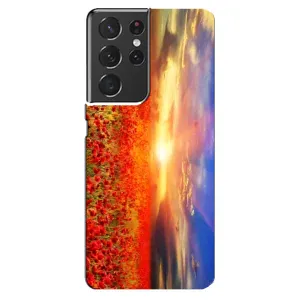 Чохол з принтом «Поле тюльпанів» для Samsung Galaxy S21 ultra