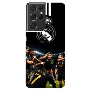 Чехол для Samsung Galaxy S21 ultra с принтом Реал Мадрид (ФК Реал Мадрид)