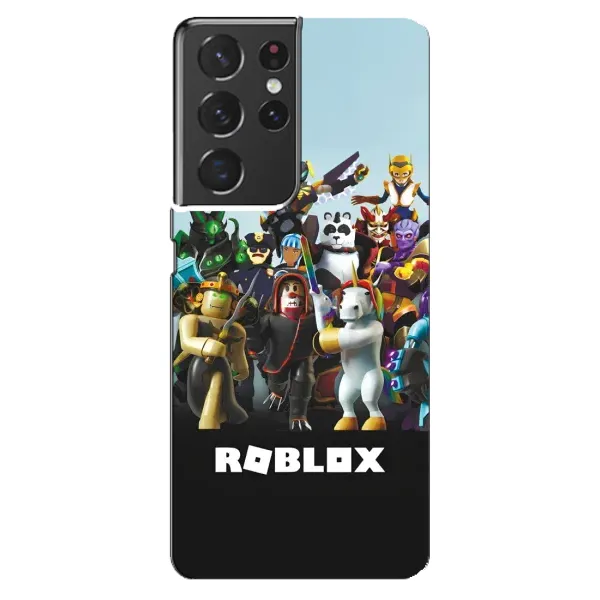 Чехол с принтом «ROBLEX» для Samsung Galaxy S21 ultra