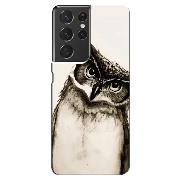 Чохол з принтом «Сова» для Samsung Galaxy S21 ultra