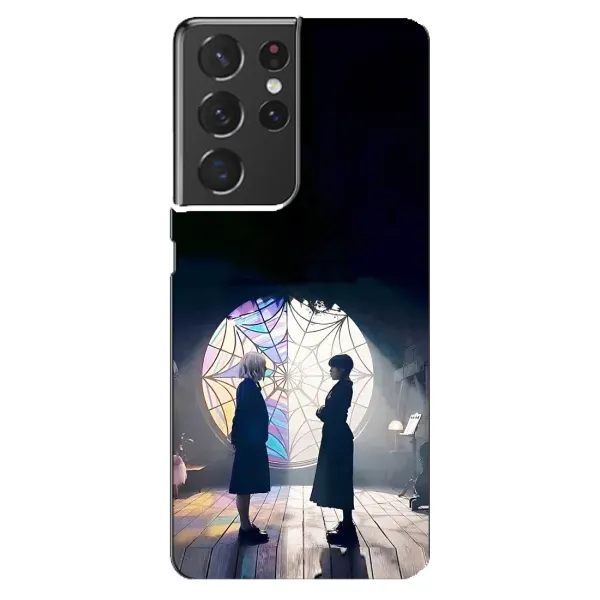 Чехол с принтом «Уэнздей и Инид» для Samsung Galaxy S21 ultra