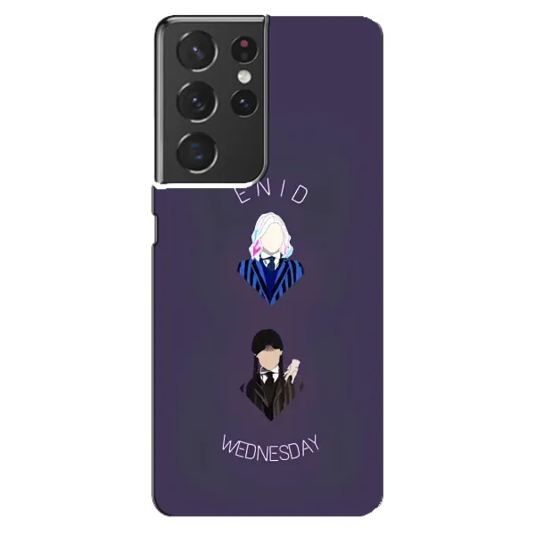 Чехол с принтом «Уэнздей и подруга» для Samsung Galaxy S21 ultra