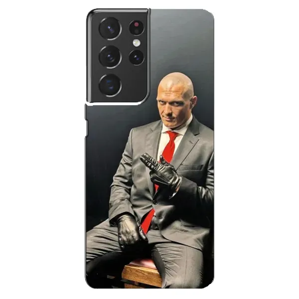 Чохол з принтом «Усик Hitman» для Samsung Galaxy S21 ultra