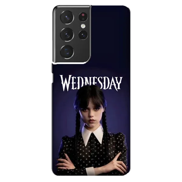 Чехол с принтом «Wednesday» для Samsung Galaxy S21 ultra