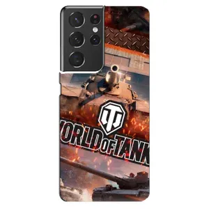 Чехол с принтом «World of Tanks» для Samsung Galaxy S21 ultra