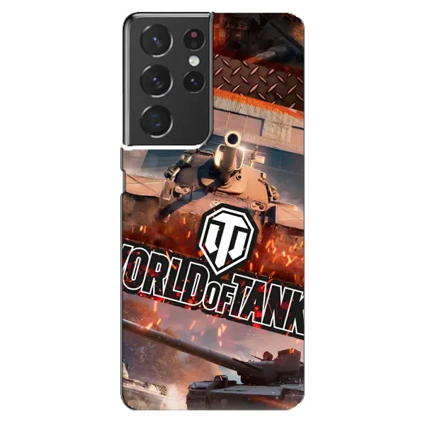 Чехол с принтом «World of Tanks» для Samsung Galaxy S21 ultra