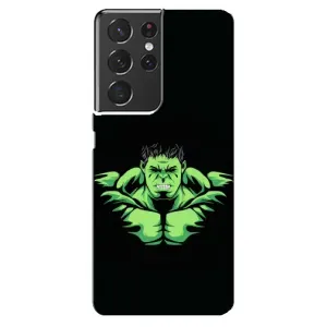 Чехол с принтом «Зелёный Халк» для Samsung Galaxy S21 ultra