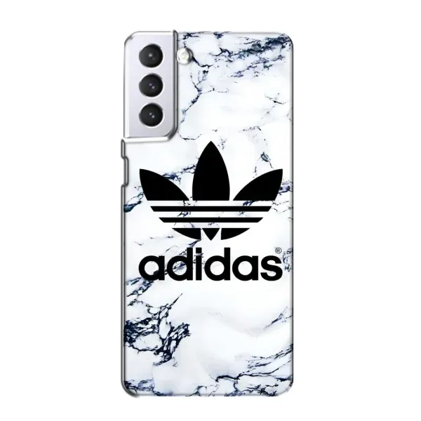 Чохол з принтом «Адідас на мраморі» для Samsung Galaxy S21
