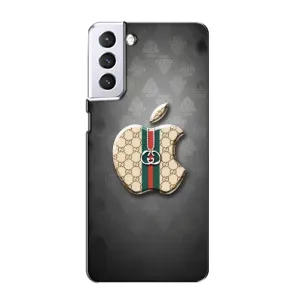 Чохли  GUCCI для Samsung Galaxy S21 (AlphaPrint) (Apple gucci)