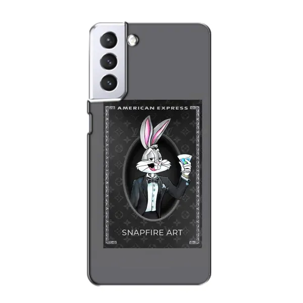 Чохол з принтом «Бакс Бані LV» для Samsung Galaxy S21
