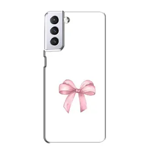 Чохол з бантиками на Samsung Galaxy S21 (Бант дизайн)