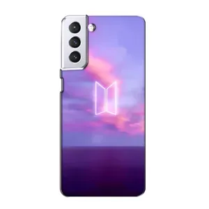 Чохол з принтом «BTS логотип» для Samsung Galaxy S21