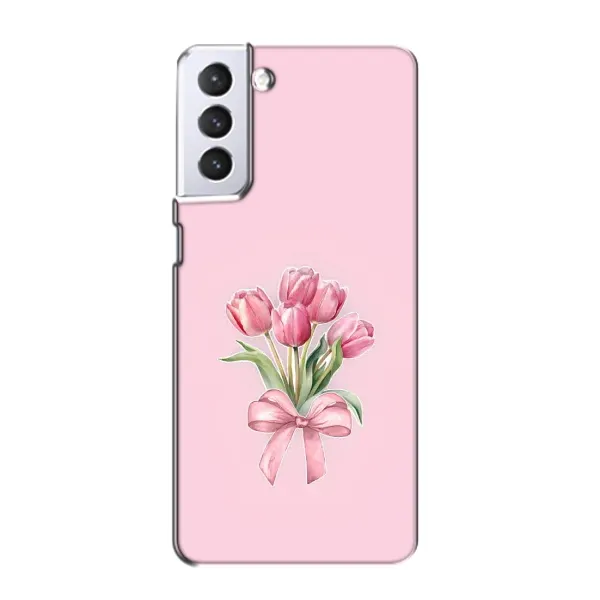 Чехол с принтом «Букет цветов» для Samsung Galaxy S21