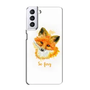 Чохли з картинкою Лисичка для Samsung Galaxy S21 (VPrint) (Дівчинка Лиса)