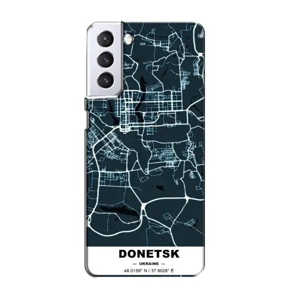 Чохол з принтом «Донецьк» для Samsung Galaxy S21