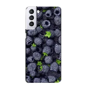 Чохли з фруктами для Samsung Galaxy S21 (VPrint) (Ожина)