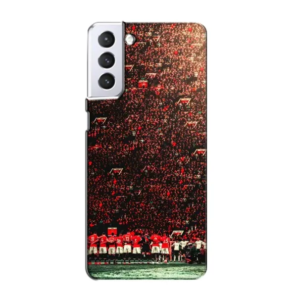 Чехол с принтом «фанаты Манчестер Юнайтед» для Samsung Galaxy S21