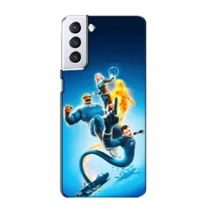 Чохол з принтом Фантастична четвірка для Samsung Galaxy S21 (Герої Фантастична Четвірка)