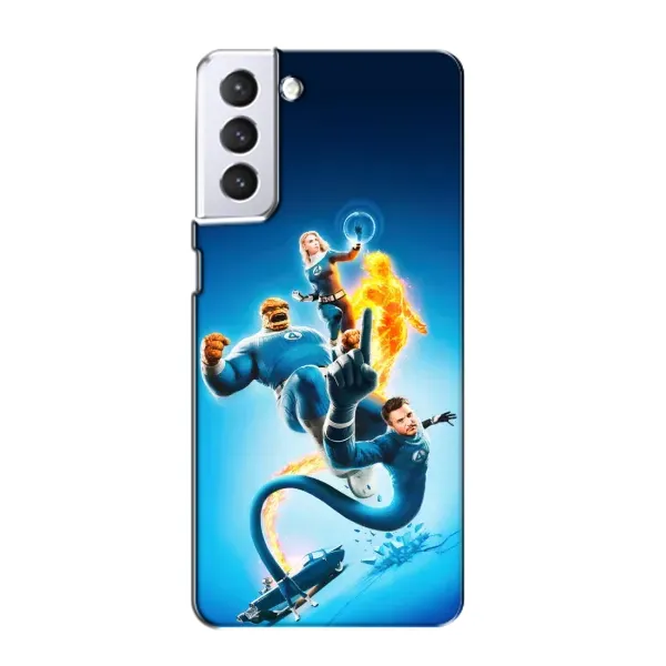 Чехол с принтом «Герои Фантастическая Четверка» для Samsung Galaxy S21