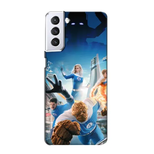 Чехол с принтом «Герои Фантастическая Четверка» для Samsung Galaxy S21