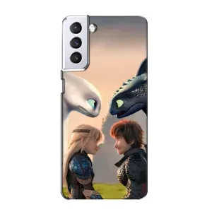 Чохол як приборкати дракона на Samsung Galaxy S21 (Гикавка і Астрід)