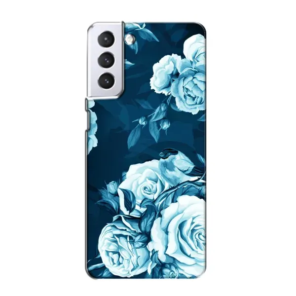 Чохол з принтом «Блактині бутони» для Samsung Galaxy S21