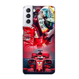 Чохли з Машинами на Samsung Galaxy S21 (VPrint) (Гонщик)