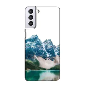 Силіконовий чохол з КАРТИНКАМИ літо для Samsung Galaxy S21 (AlphaPrint) (Гори)