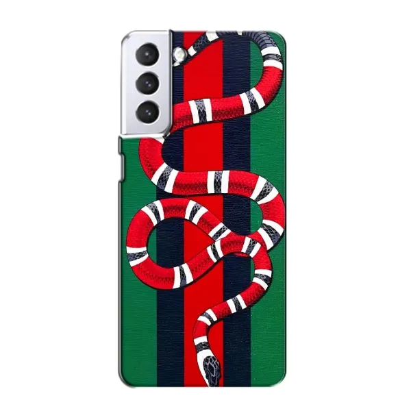 Чохол з принтом «Gucci змія» для Samsung Galaxy S21