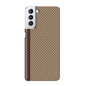 Чохли  GUCCI для Samsung Galaxy S21 (AlphaPrint) (Гуччі полоса)