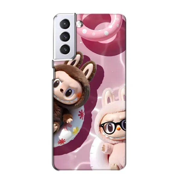 Чехол с принтом «Игрушка Лабубу» для Samsung Galaxy S21