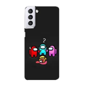 Чехол Амонг Ас для Samsung Galaxy S21 (AlphaPrint)