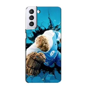 Чохол з принтом Фантастична четвірка для Samsung Galaxy S21 (Істота Фантастична Четвірка)