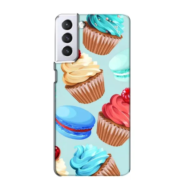 Чохол з принтом «Кексики» для Samsung Galaxy S21