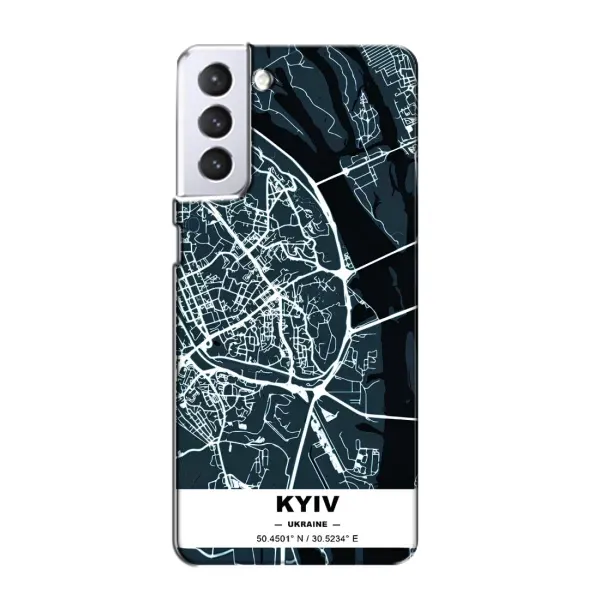 Чохол з принтом «Київ» для Samsung Galaxy S21