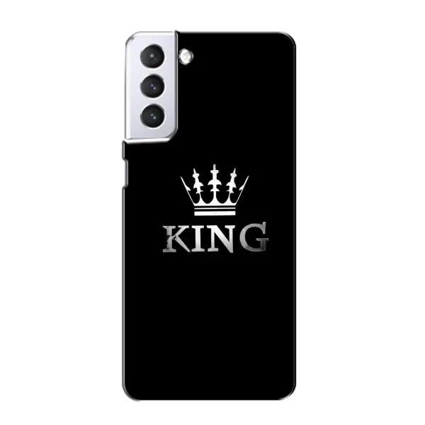Чохол з принтом «KING» для Samsung Galaxy S21