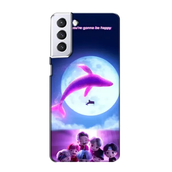 Чохол з принтом «КИТ BTS» для Samsung Galaxy S21 Чохол з принтом «КИТ BTS» для Samsung Galaxy S21