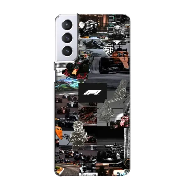 Чохол з принтом «Гоночний колаж Ф1» для Samsung Galaxy S21 Чохол з принтом «Гоночний колаж Ф1» для Samsung Galaxy S21