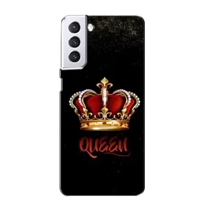 Чохол з Короною Samsung Galaxy S21 - (AlphaPrint) (Корона короля)