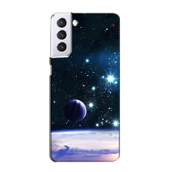 Чохол з принтом «Космічний вид» для Samsung Galaxy S21