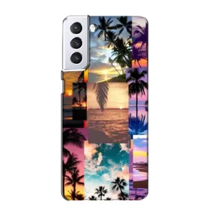 Силіконовий чохол з КАРТИНКАМИ літо для Samsung Galaxy S21 (AlphaPrint) (Літня відпустка)