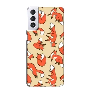 Чохли з картинкою Лисичка для Samsung Galaxy S21 (VPrint) (Лисички)