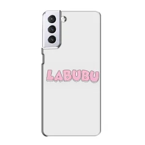 Чехол с Лабубу на Samsung Galaxy S21 (Лого Лабубу)