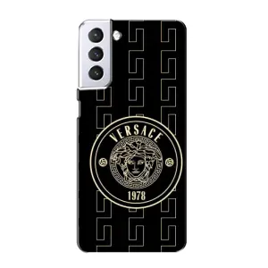 Чохли VERSACE для Samsung Galaxy S21 (PREMIUMPrint) (Лого Версаче)