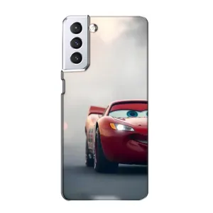 Силіконовий чохол Маквін для Samsung Galaxy S21 (Швидкісний Маквін)