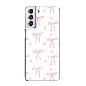 Чохол з бантиками на Samsung Galaxy S21 (Маленькі бантики)