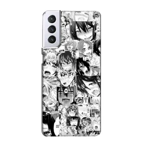 Анімешний чохол для Samsung Galaxy S21 (Ahegao manga)