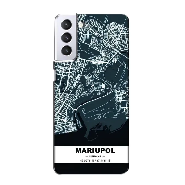 Чохол з принтом «Маріуполь» для Samsung Galaxy S21