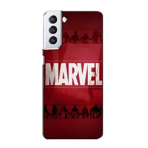 Чохол з принтом «MARVEL» для Samsung Galaxy S21