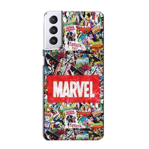 Чохол з принтом «Марвел комікси» для Samsung Galaxy S21